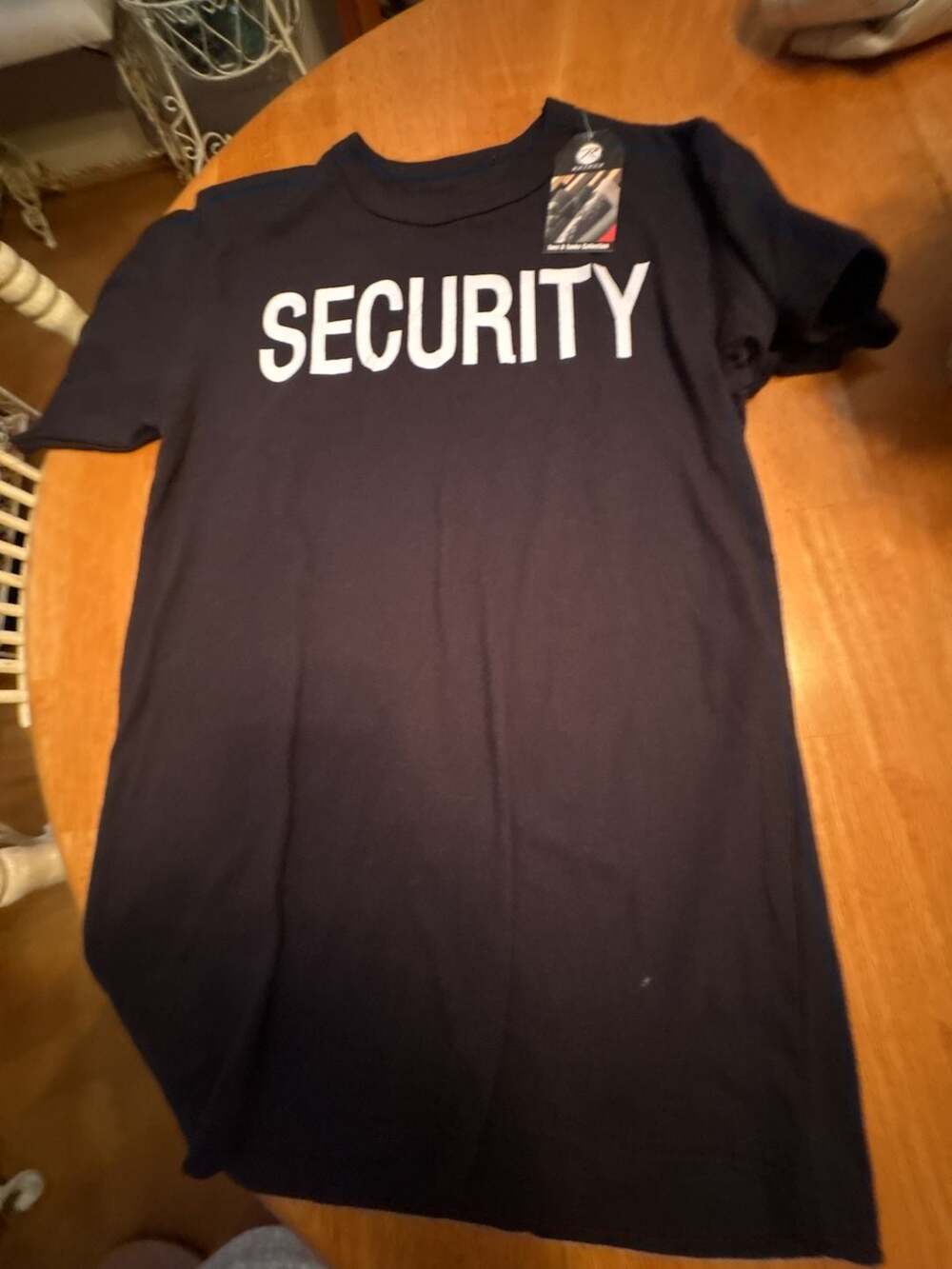 Rothco Men's Security Uniform T-Shirt - Black, Size Small
